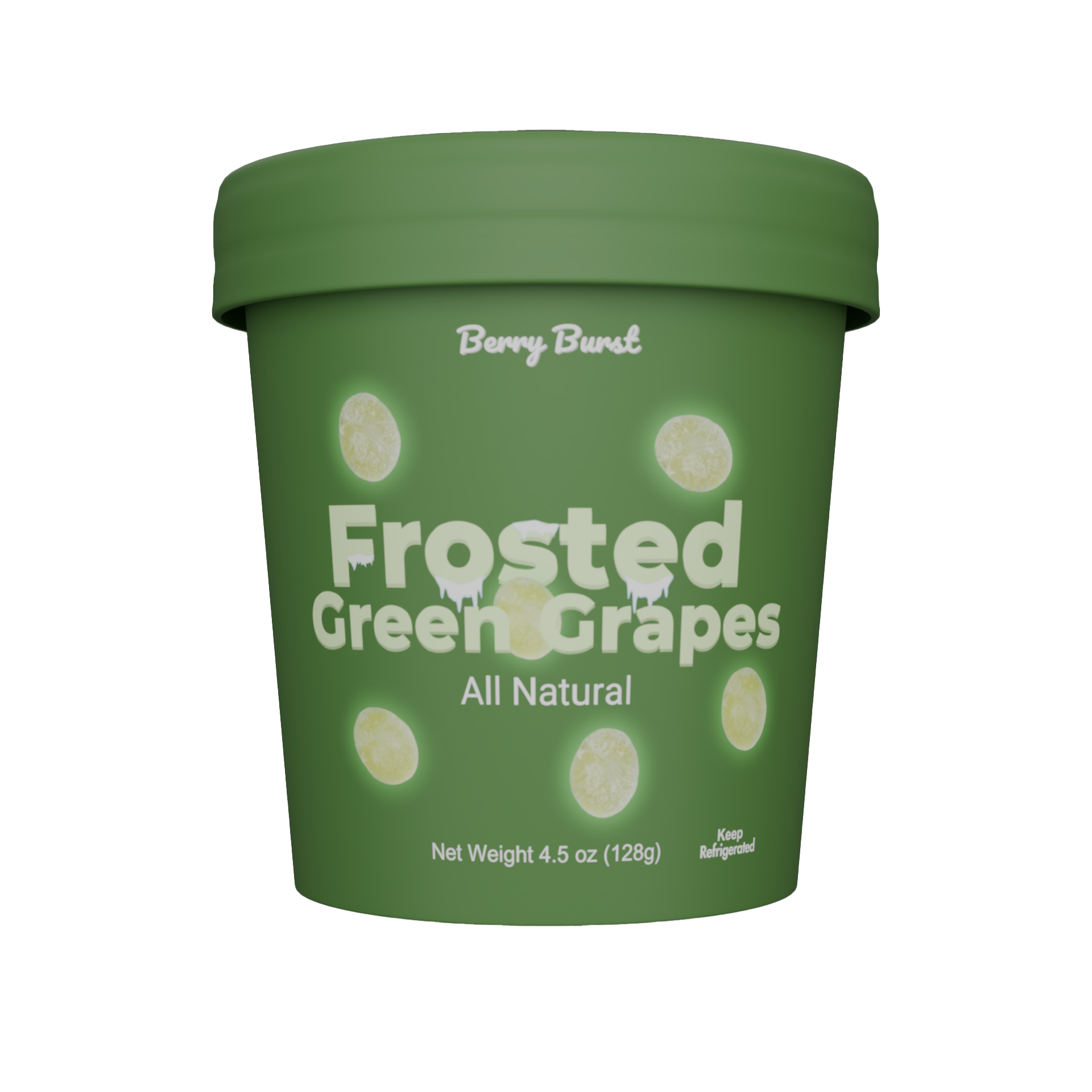 Frosted Green Grapes